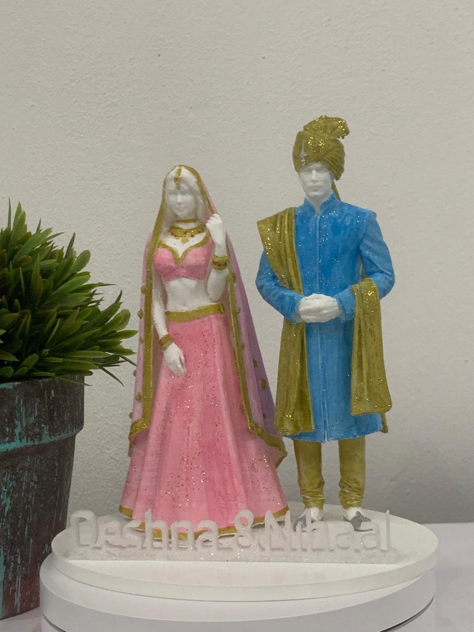 Unique Custom Wedding Cake Topper - Image 3