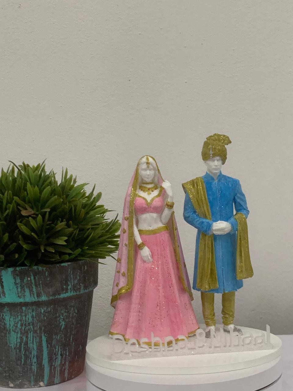 Unique Custom Wedding Cake Topper - Image 4